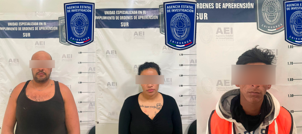 Detienen a dos masculinos y una mujer por robos cometidos en Parral ...