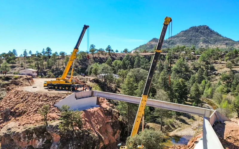Registra 60 por ciento de avance construcción de puente vehicular en ...